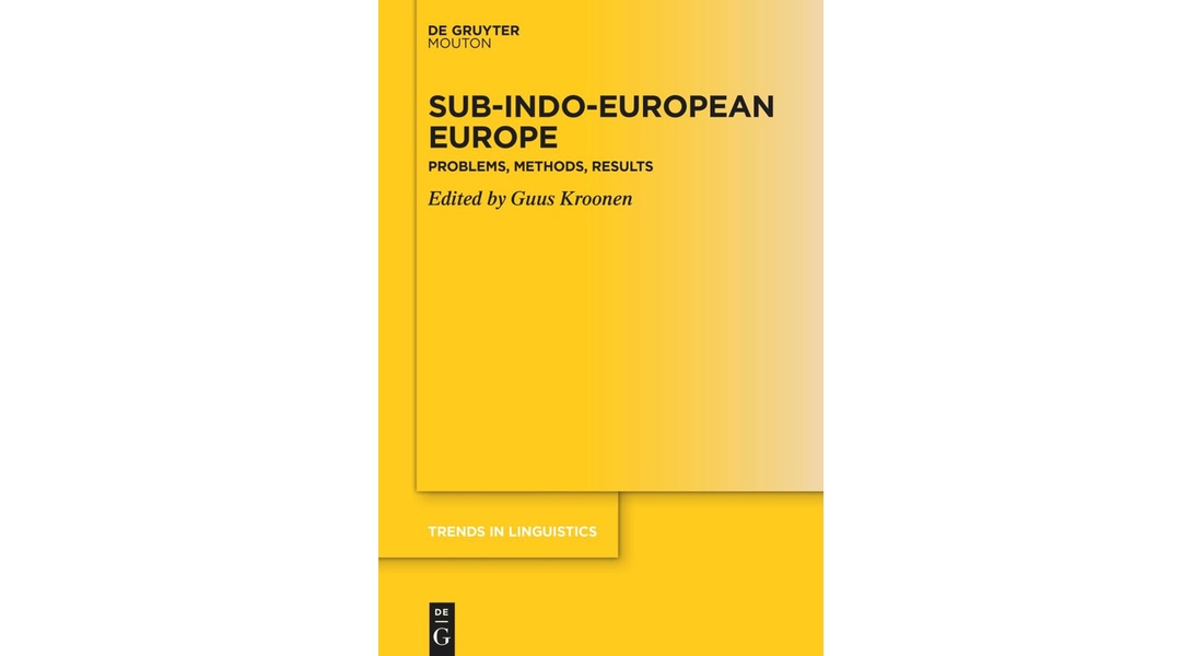 Sub-Indo-European Europe: book cover