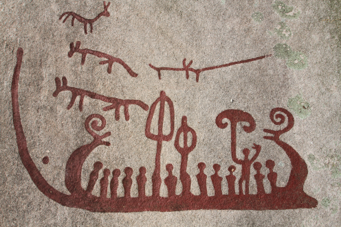 Petroglyph from Åby, Sotenäs, Sverige.